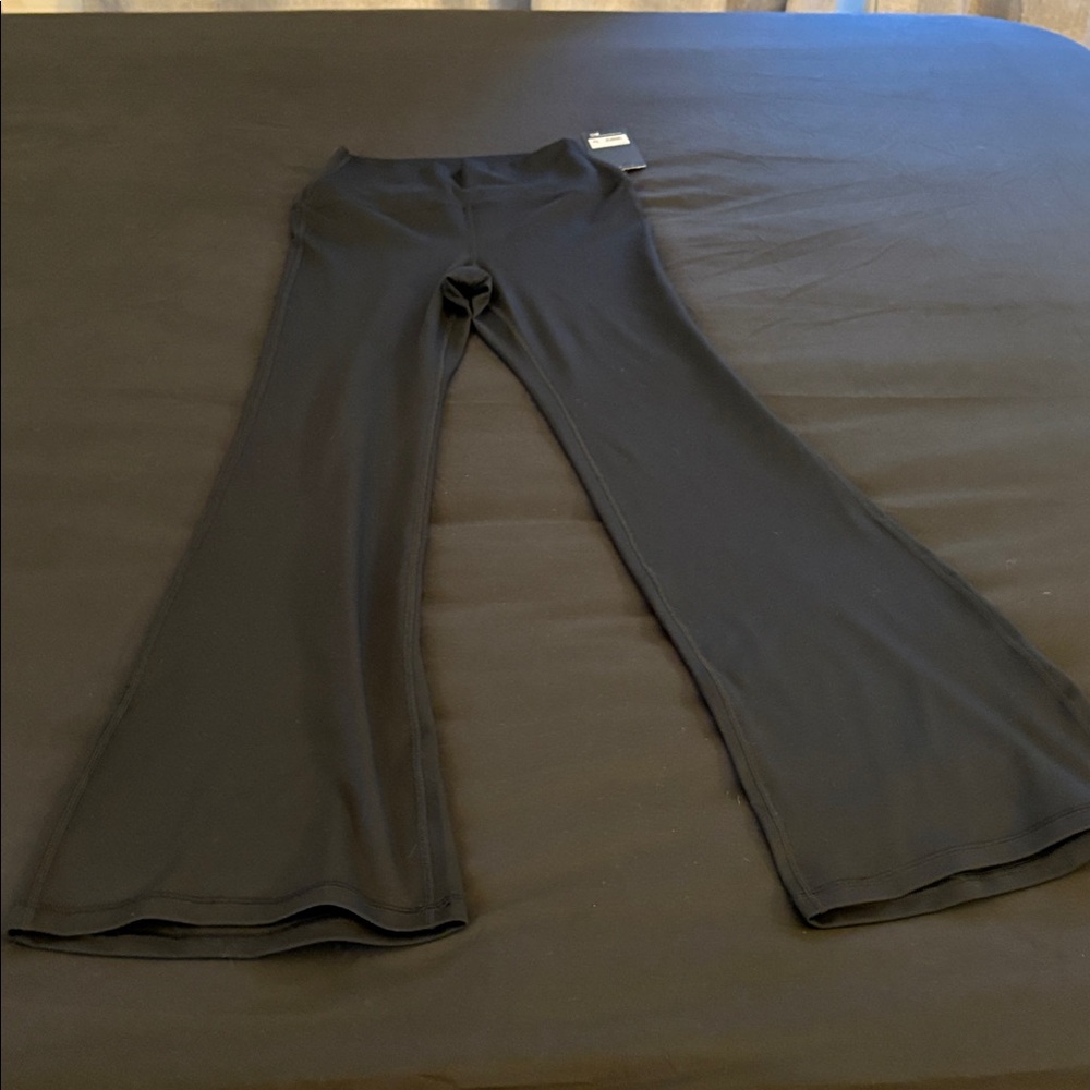 NWT 90 Degree By Reflex Wonderlink Hudson Everyday Flared Black Yoga Pants-M - Picture 6 of 8